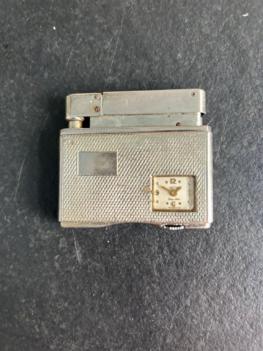 Accendini: Benzinfeuerzeug Simson mit Uhr – Usato da Solothurn venduto da T_L_Mammhart