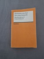Hartmann von Aue Der arme Heinrich Reclam