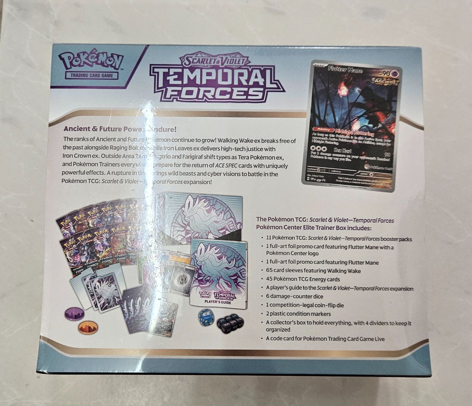 Pokémon Carte collezionabili: Pokémon Center Temporal Forces Elite Trainer Box ETB – Nuovo e nell'imballaggio originale da Regensdorf venduto da 8Collect 2