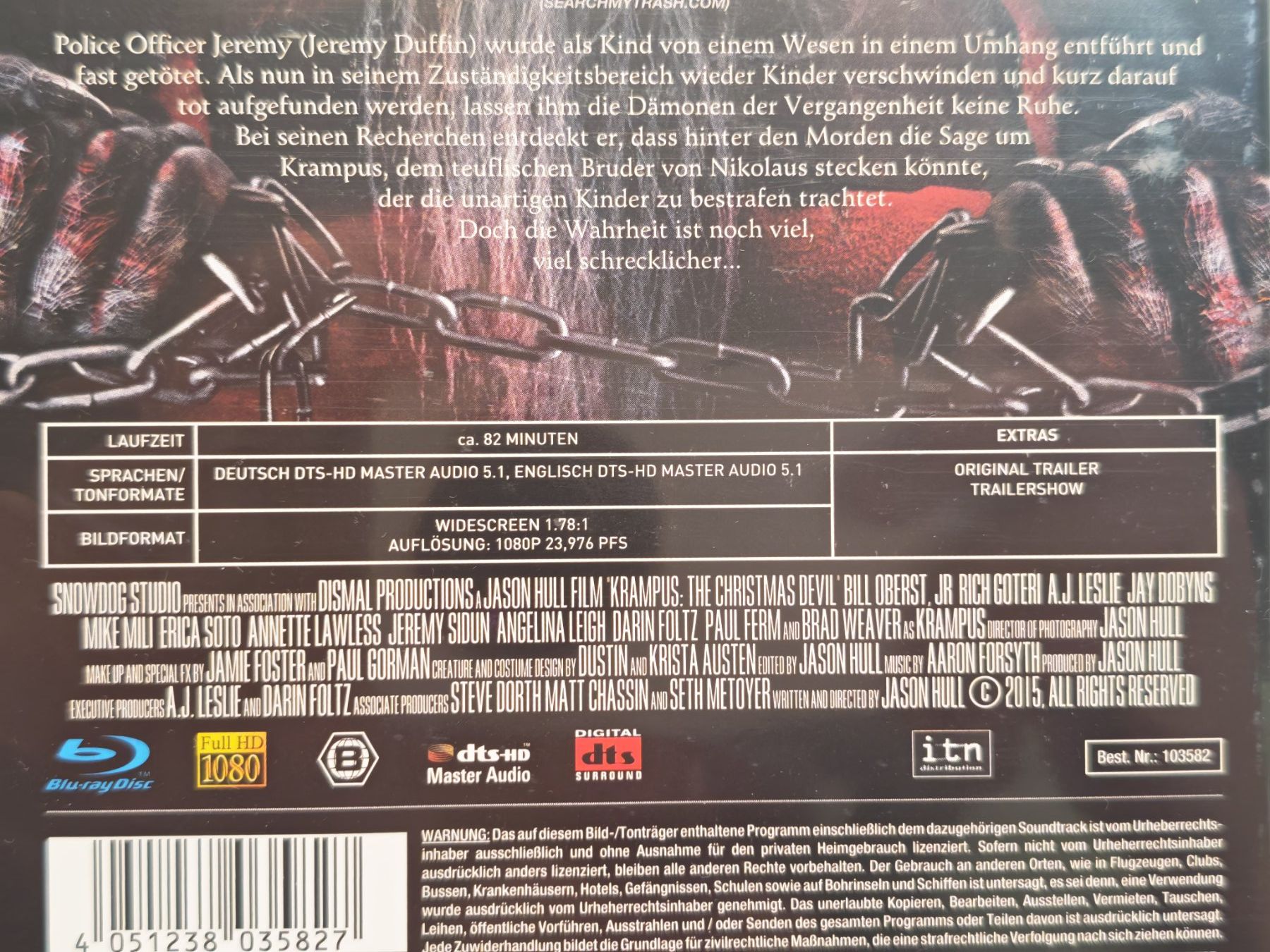 Alle DVDs: Krampus - The Christmas Devil Returns – Gebraucht aus Liestal von Kratzilla 3