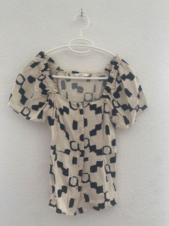 Bluse, kurzarm