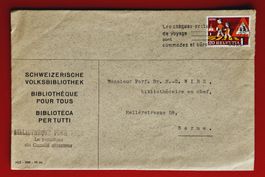 SCHW. VOLKSBIBLIOTHEK PRESIDENT COMITE DIRECT. LAUSANNE 1956