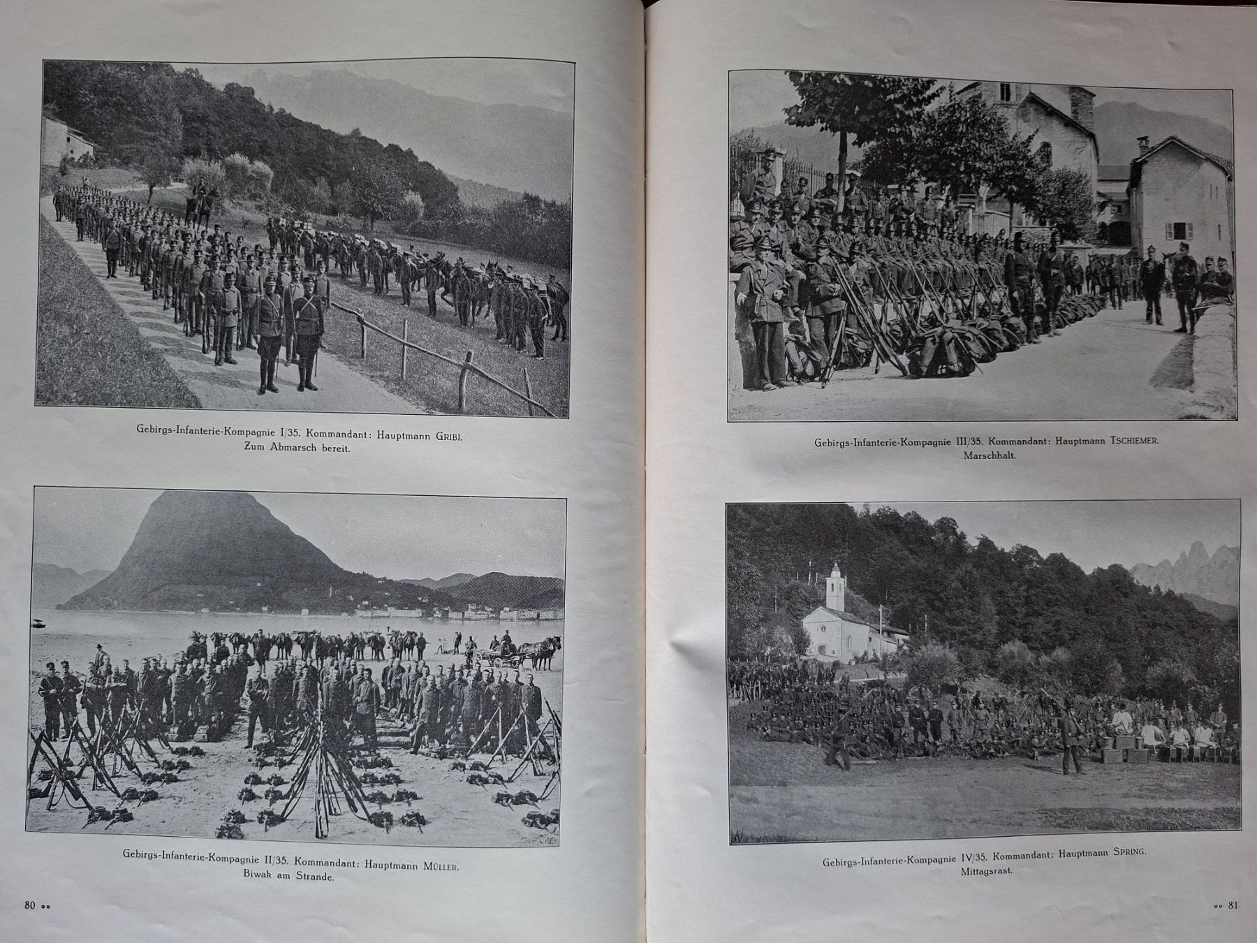 Libri: Schweizer Armee Militär Buch 1915 – Usato da Schwanden Sigrisw venduto da pho_2mc9 7