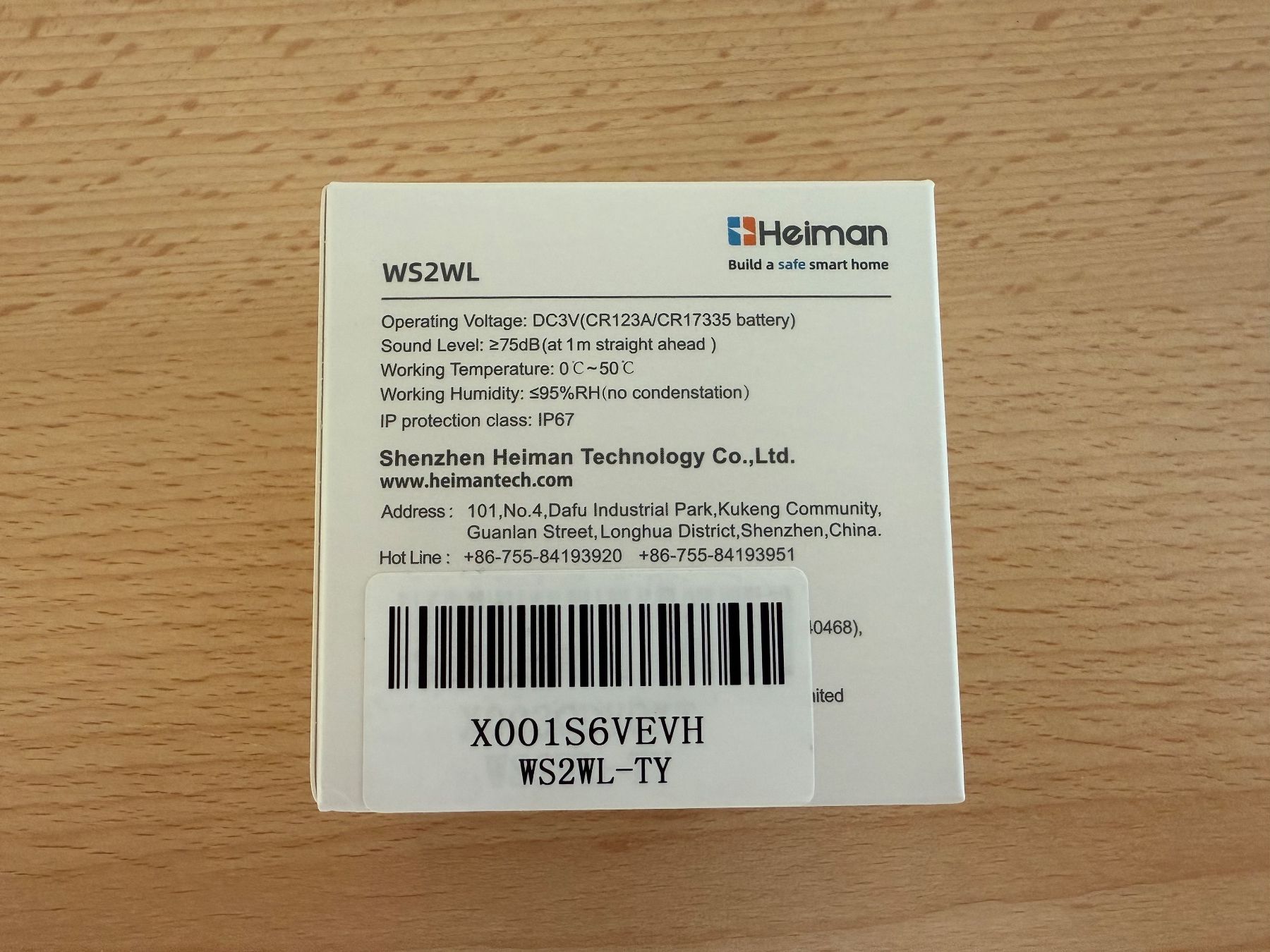 Sistemi d'allarme: WS2WL Heiman Smart Wasseralarm Sensor Zigbee Tuya – Nuovo e nell'imballaggio originale da Unterterzen venduto da Andy_8882 2
