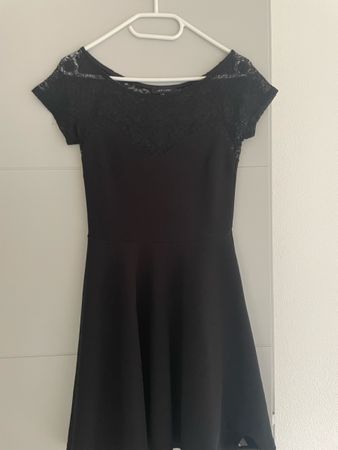Schickes, elegantes, schwarzes Kleid von New Look, Gr. 38