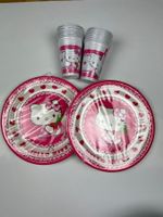 Hello Kitty Party-Set mit Becher und Teller