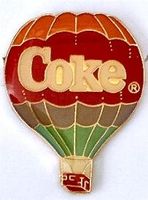 Coca-Cola Pin Luftballon