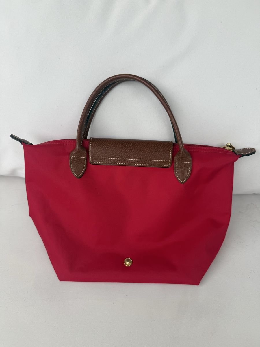 Longchamp Borse da donna: Longchamp Pliage, rot, Gr. S – Usato da Zollikon venduto da brownbear1 1