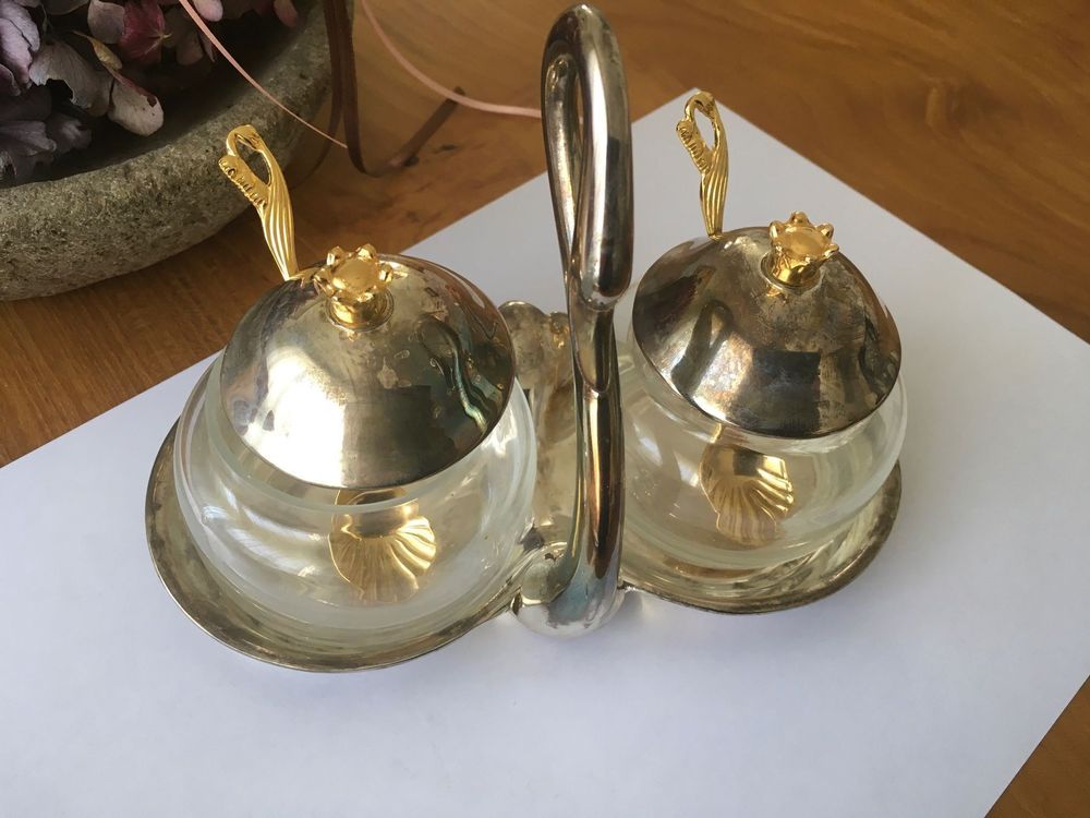 Vastsea Obstgabeln Set 6-tlg Schwanenform - Edelstahl Dessertgabeln Mit Halter