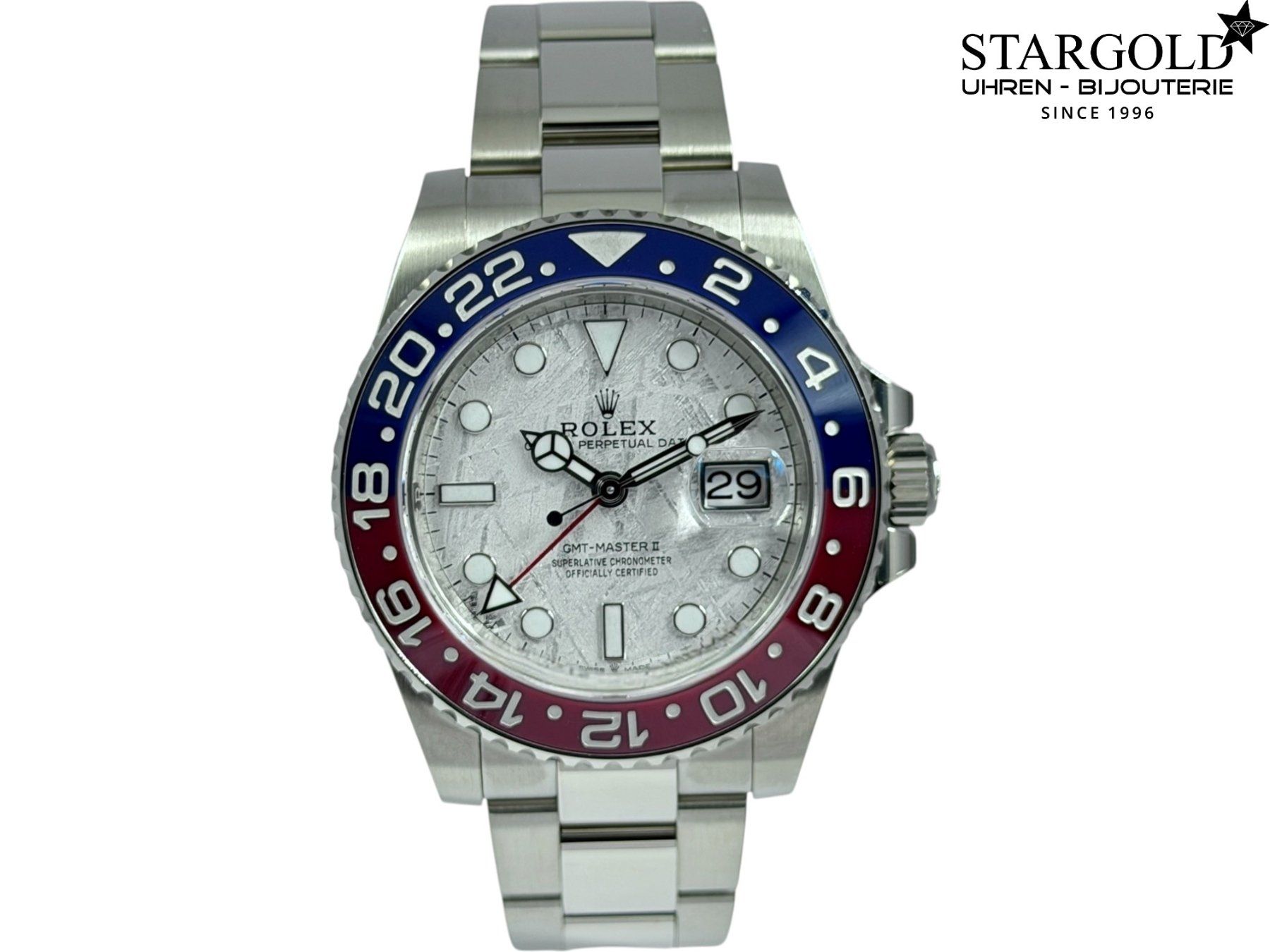 Rolex Montres: Rolex GMT-Master II "Meterorite" - 126719BLRO – Neuf (Voir description) à Zürich par Stargold-Uhren