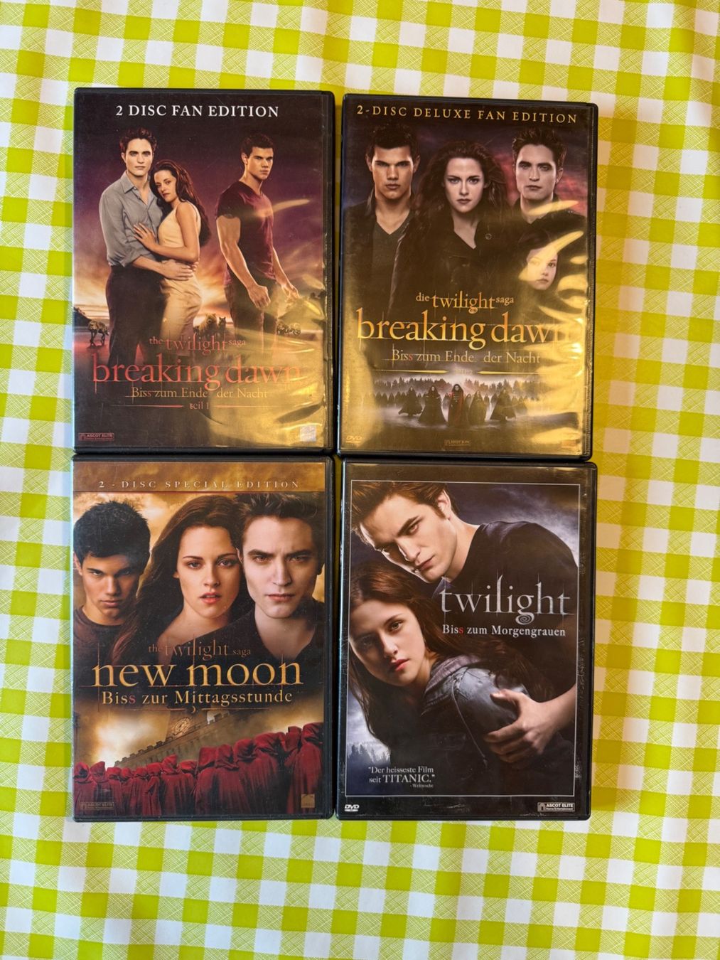 Tutti i DVDs: The Twilight Saga - DVD-Sammlung – Usato da Giswil venduto da michivonah