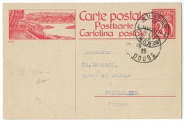 1925 Bildpostkarte Nr. 104-035 RIGI, gestempelt Murten