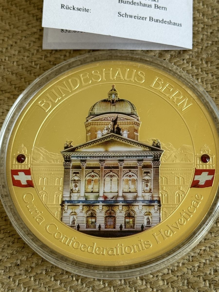 Medaglie: Medaille Bundeshaus Bern 2020 – Usato da Konolfingen venduto da petzipetz 1