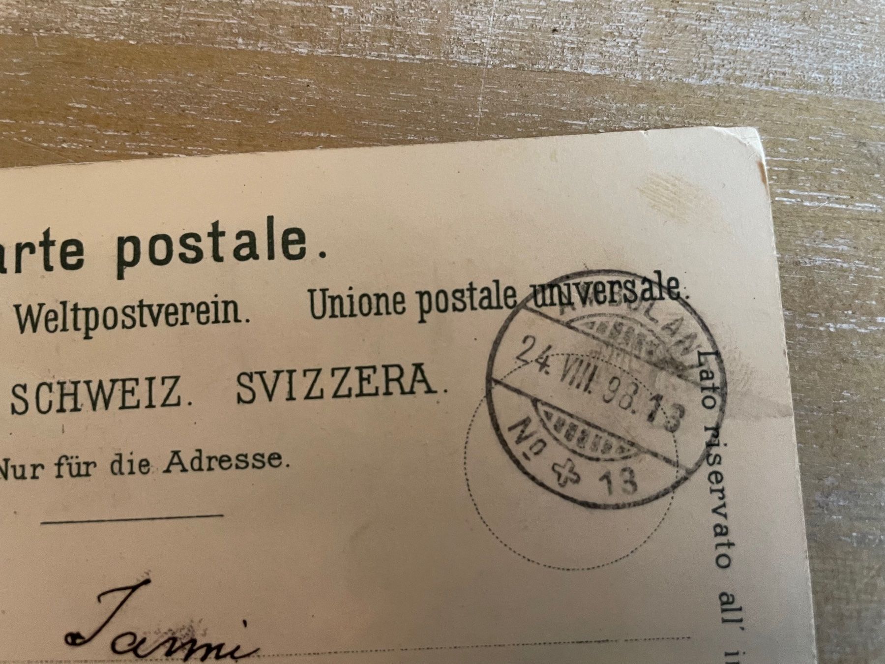 Cartoline postali: Postkarte Bern – Usato da Bern venduto da Dafi7 2