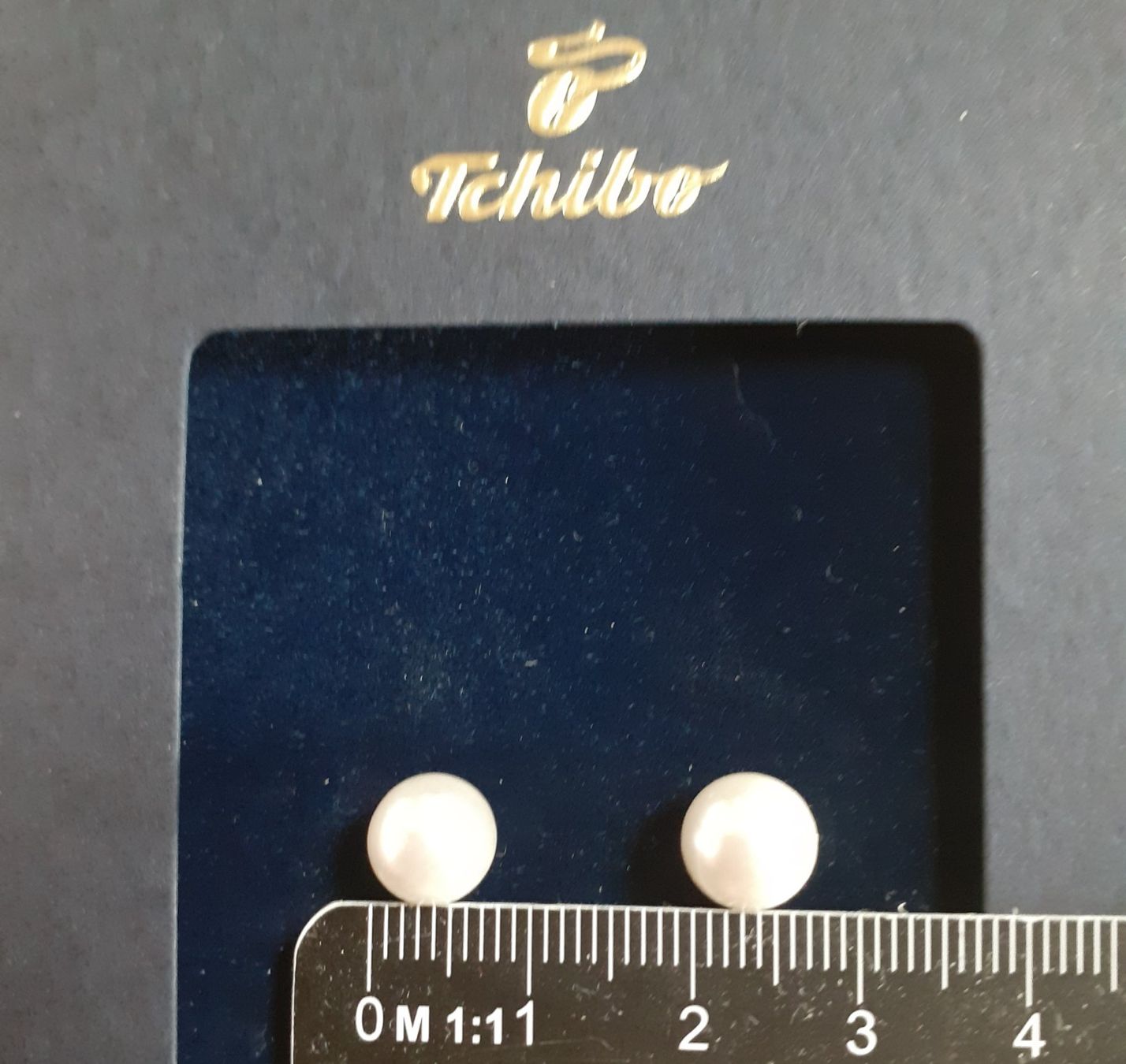 Orecchini pendenti & Orecchini a lobo: *Ohrstecker silber Muschelkernperle* von Tchibo – Nuovo (secondo la descrizione) da Hinterkappelen venduto da klebaluka08 2
