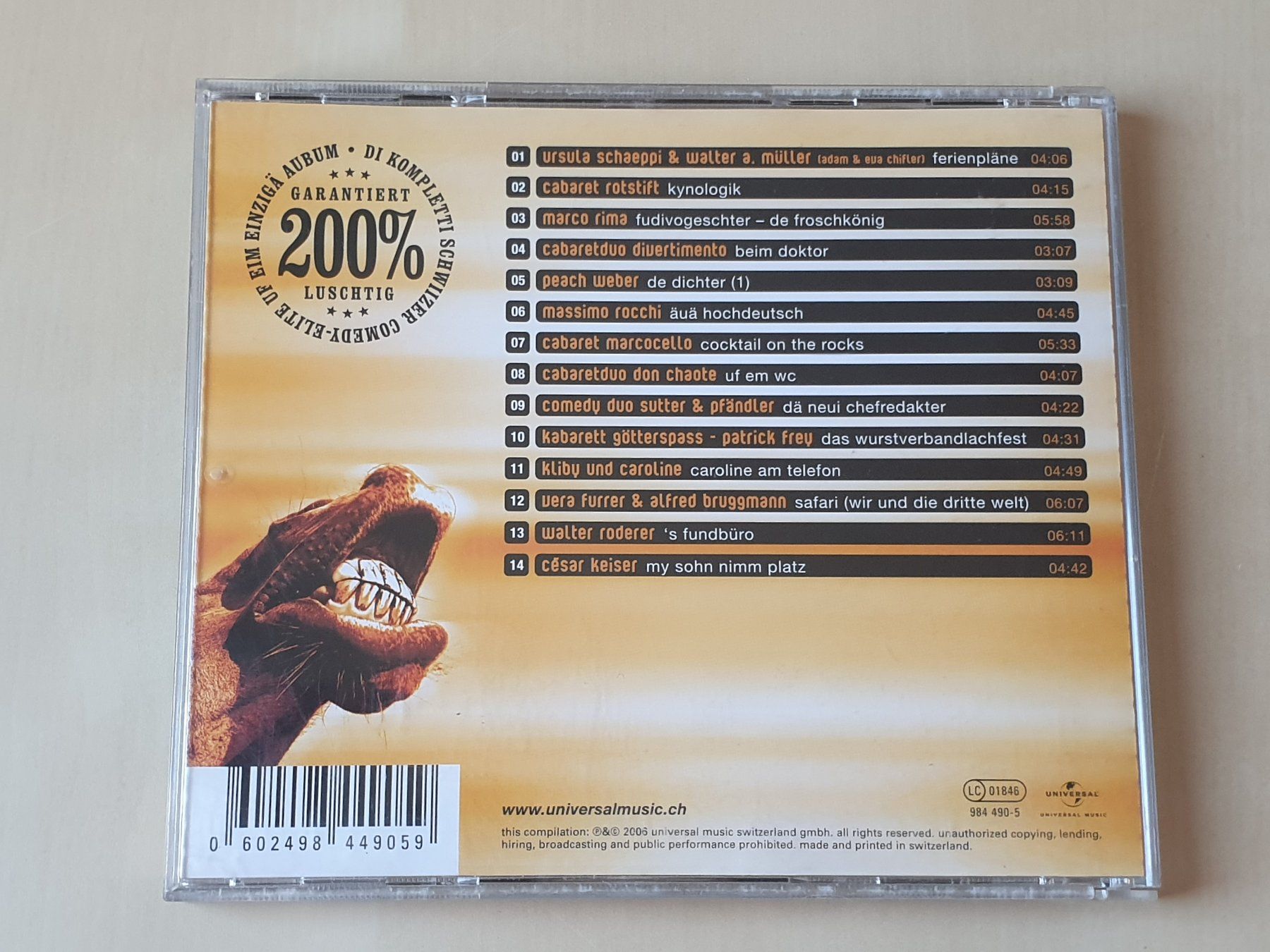 CDs: 200 % luschtig – D'occasion à Stansstad par collectorsshop 1