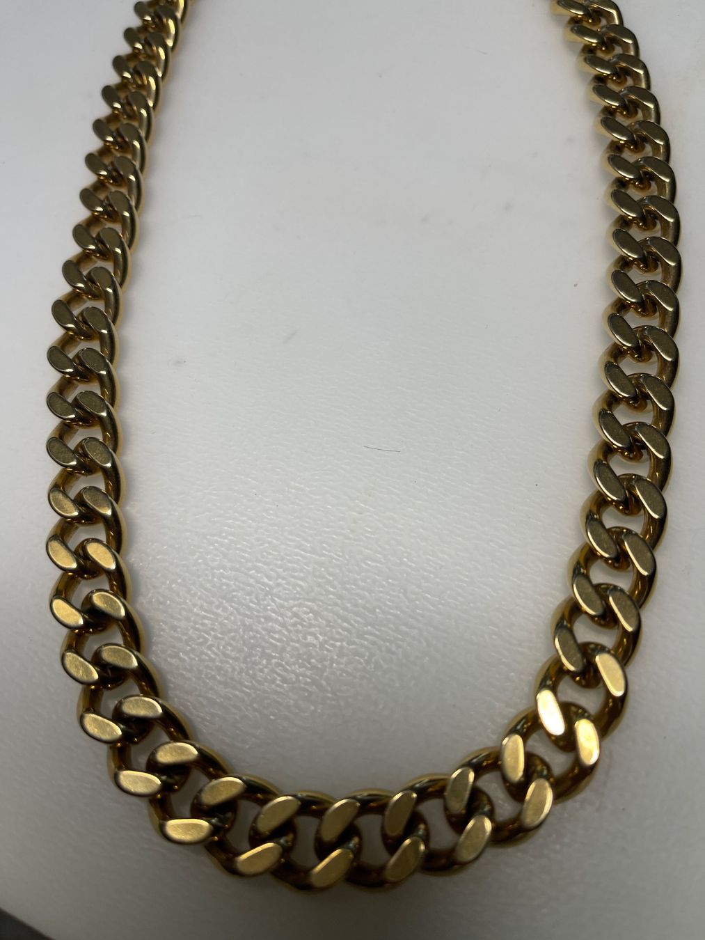 Catenine: Goldene Statement-Kette - Blickfang 58 Cm – Usato da Gutenswil venduto da yneB1943 1