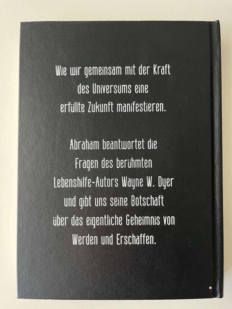 Bücher: Esther Hicks - Abraham spricht mit Wayne W. Dyer – Gebraucht aus Lohn-Ammannsegg von panywa 1