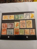 Timbres divers origine internationale lot 16 pièces