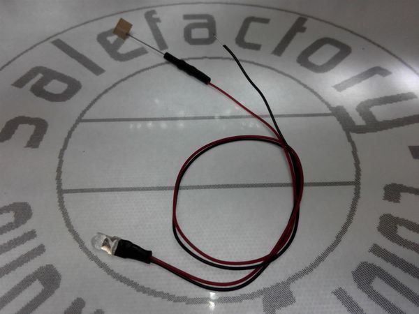 Componenti elettronici: LED 3mm verkabelt, 12V DC, grün – Nuovo (secondo la descrizione) da Luzern venduto da Salefactory 3