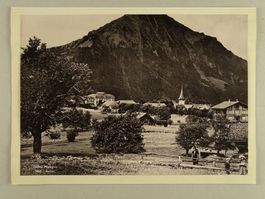 AESCHI, ALTE PHOTOGLOB FOTOGRAFIE