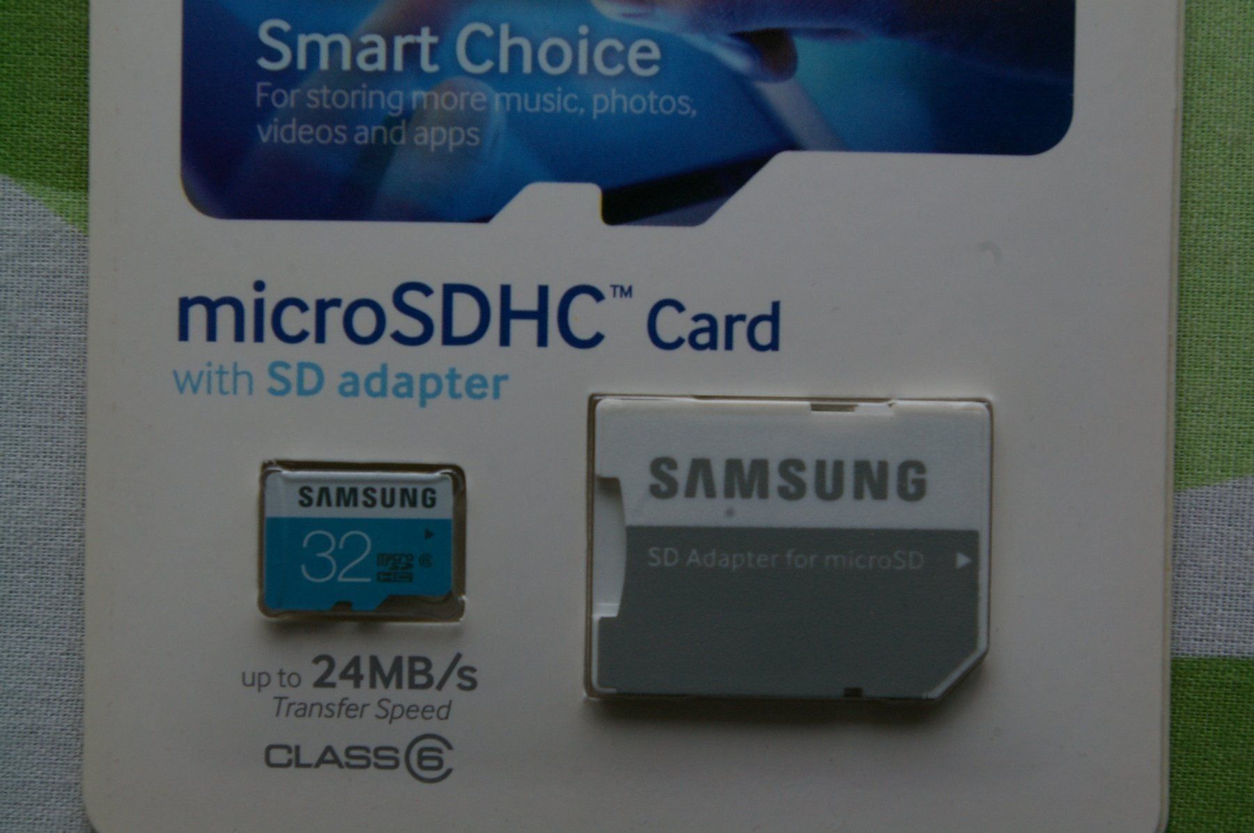 Samsung Schede di memoria: Samsung microSDHC 32GB class6, Adapter – Nuovo e nell'imballaggio originale da Niederurnen venduto da mowgli_1963 1