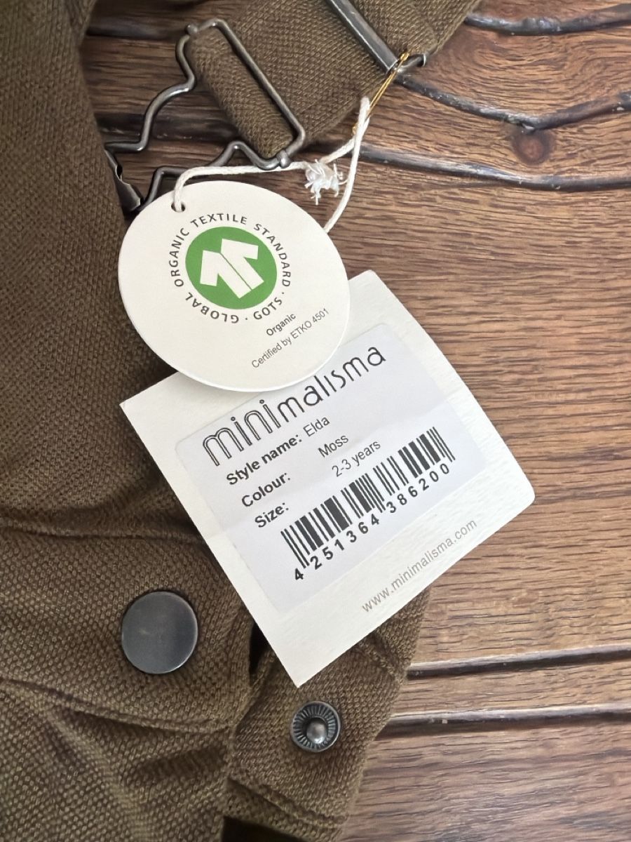 Pantaloni: NEU: Latzhose Minimalisma 2-3j – Nuovo e nell'imballaggio originale da Luzern venduto da jen_z22 1