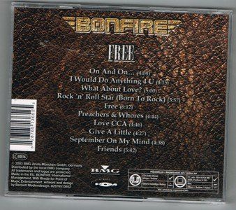 CDs: Bonfire - Free – Gebraucht aus Bowil von Familie_Kuenzi 1