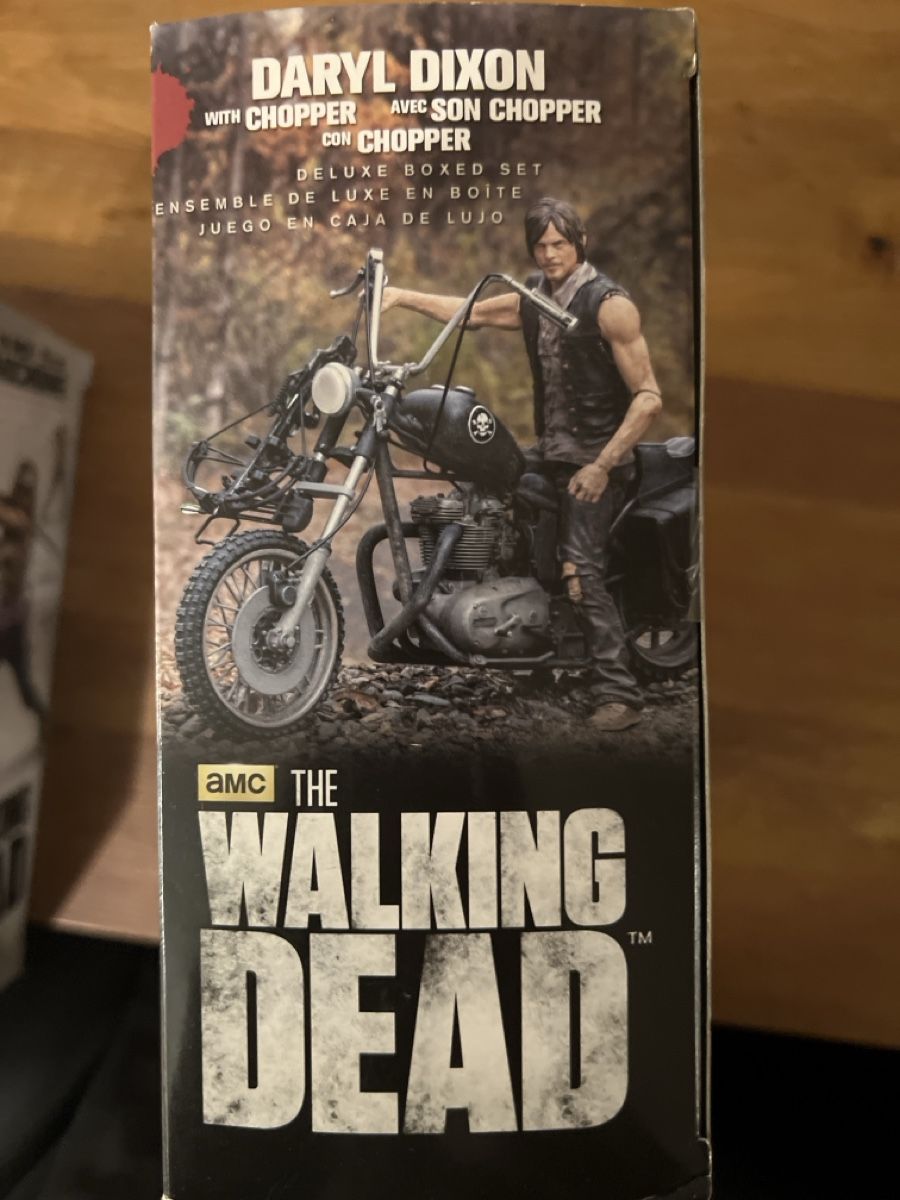 Statuette: The Walking Dead Daryl Dixon Chopper Deluxe Boxed Set – Nuovo e nell'imballaggio originale da Uznach venduto da Apuutze 3