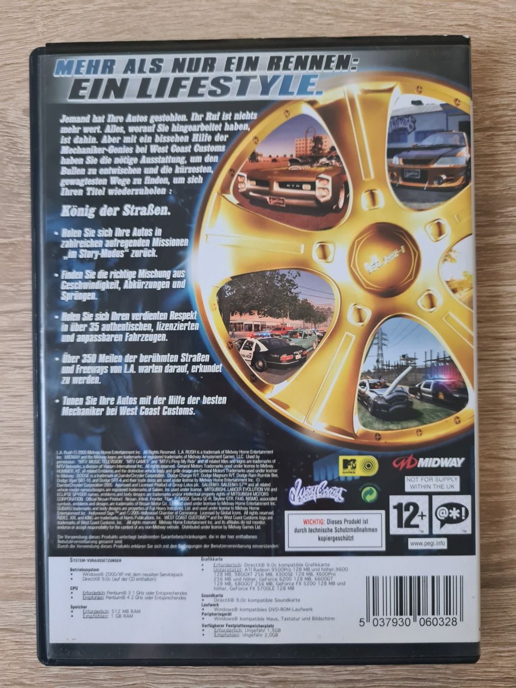 Giochi: L.A. Rush (German Cover) - PC – Usato da Carouge GE venduto da Gasco 1