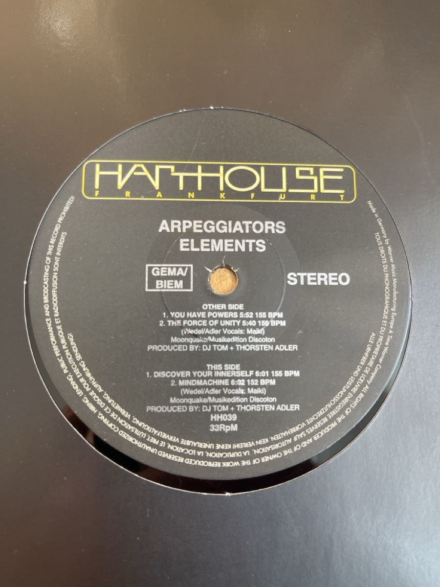 Dischi in vinile: Arpeggiators Hard Trance / Trance Vinyl – Usato da Wangen b. Olten venduto da break72 1