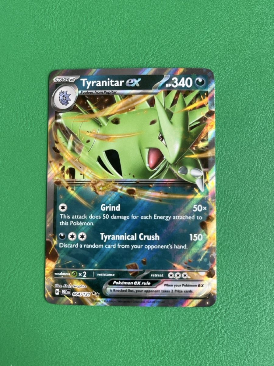Pokémon Carte collezionabili: Pokemon Tyranitar Despotar EX PRE 064 EN – Nuovo (secondo la descrizione) da Lommiswil venduto da diti_89 1