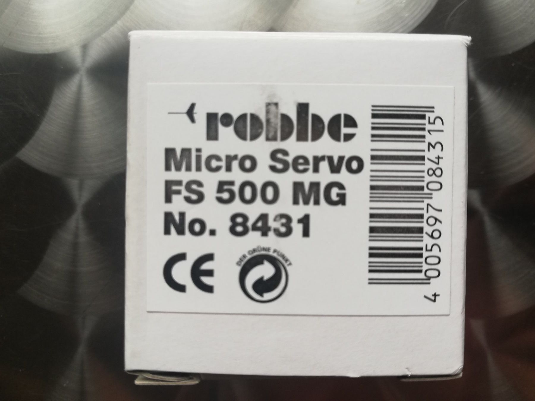 Robbe Modellismo RC: Servo Robbe FS 500 MG Digital – Nuovo e nell'imballaggio originale da Flüh venduto da AMS-Modellbau
