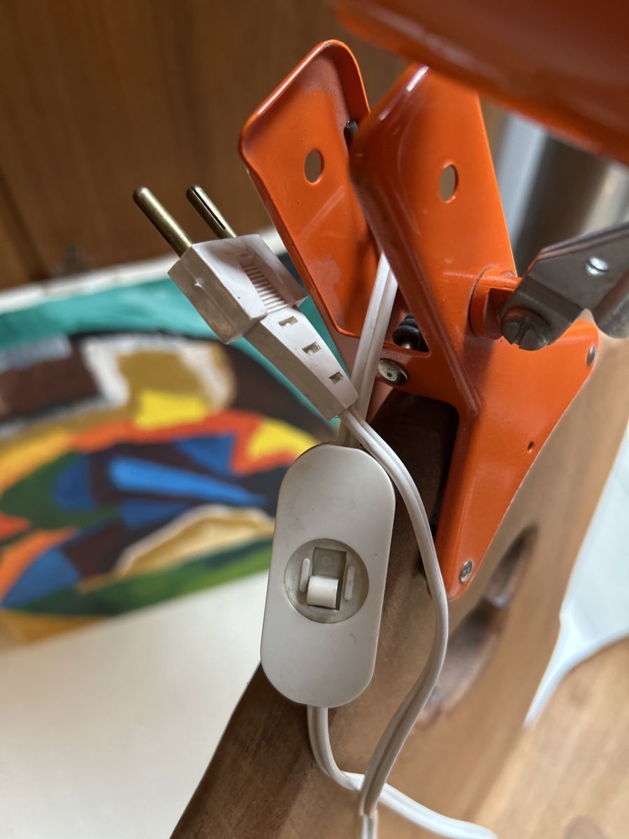 Lampen: Applique pince orange – Gebraucht aus Vernier von Leandro055 5