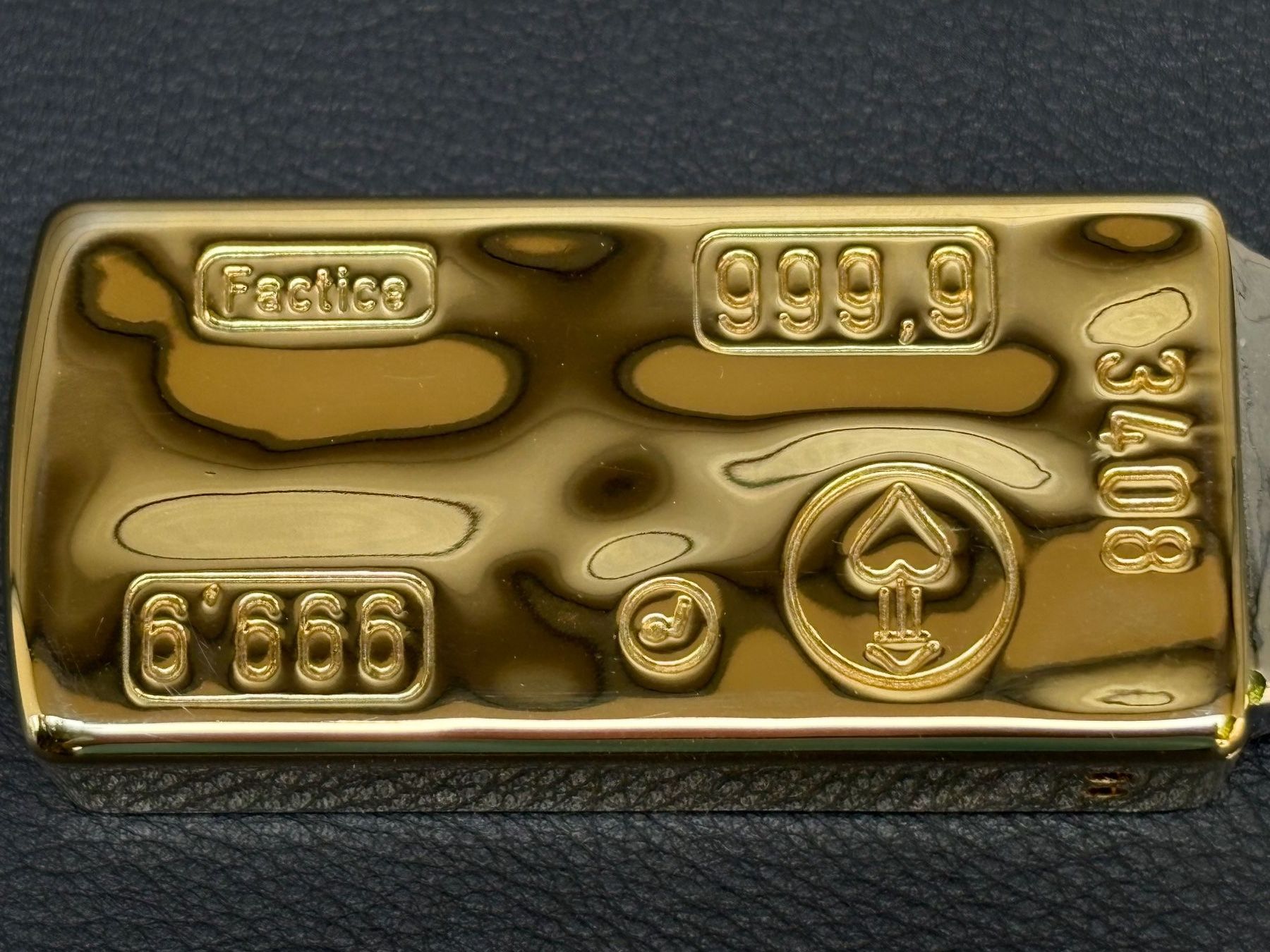 Altro materiale per ufficio: Brieföffner / Briefbeschwerer Goldbarren – Usato da Wil SG venduto da rolandsflohland 1