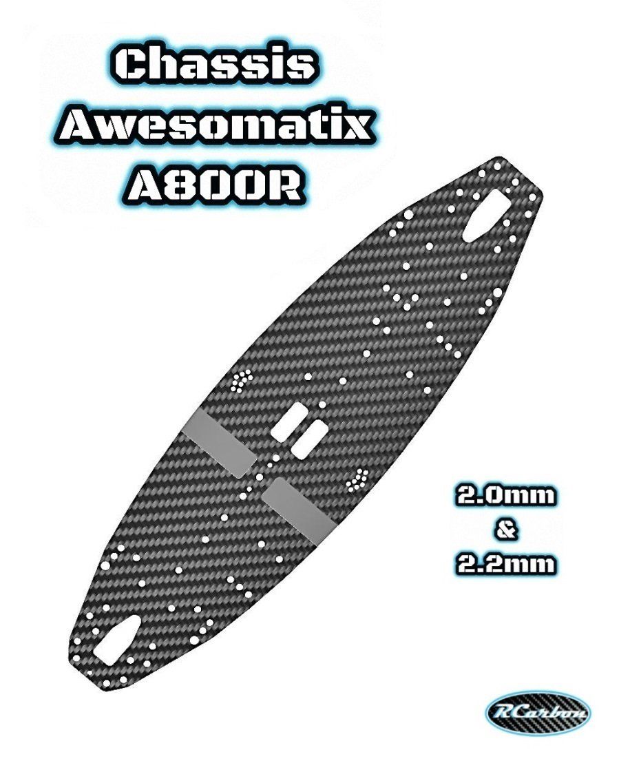 Awesomatix Modellismo RC: Chassis Awesomatix A800R – Nuovo e nell'imballaggio originale da Montagny-Yverdon venduto da Rcarbon.