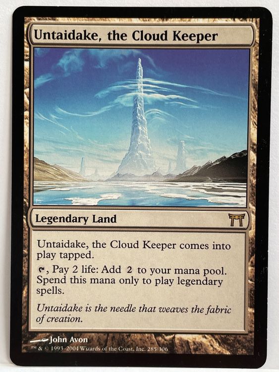 Untaidake, the Cloud Keeper (CHK-285) - rare - Foil main image 1