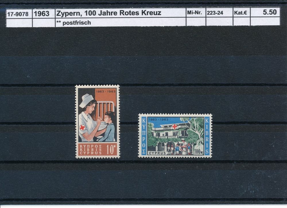 Prophila Collection Briefmarken Niederlande 883-887 Komplett – 100 Jahre Rotes Kreuz 1967, Postfrisch MNH