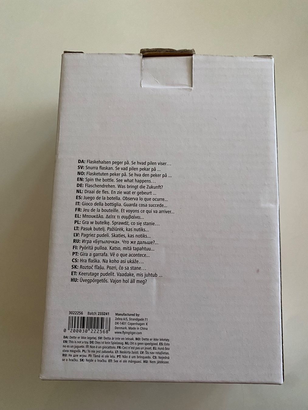 Spielzeuge: "Spin the bottle" Spielzeug – Neu und originalverpackt aus Riedholz von lenibeni03 2
