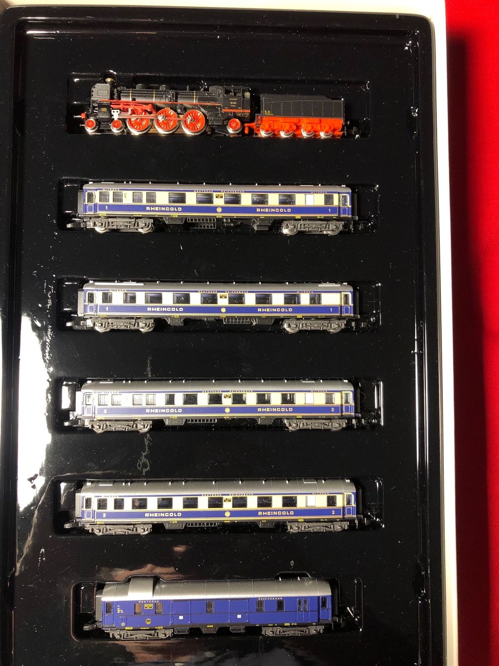 Märklin Modellini di ferrovie: märklin Rheingold-Zug 8133 – Nuovo (secondo la descrizione) da Klarsreuti venduto da Sbirolipiero 2