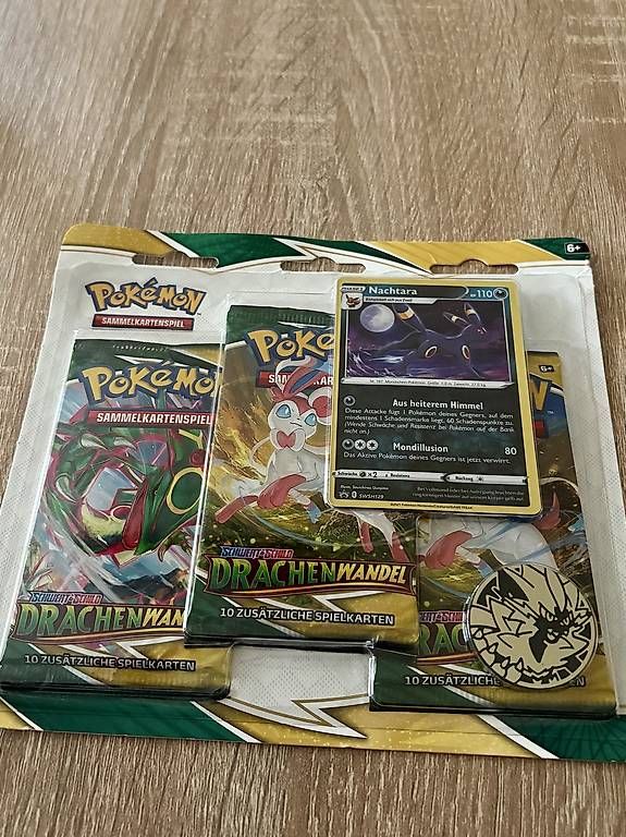 Pokémon Carte collezionabili: Drachenwandel 3er Blister DE – Nuovo e nell'imballaggio originale da Wallisellen venduto da JoshZh97 2