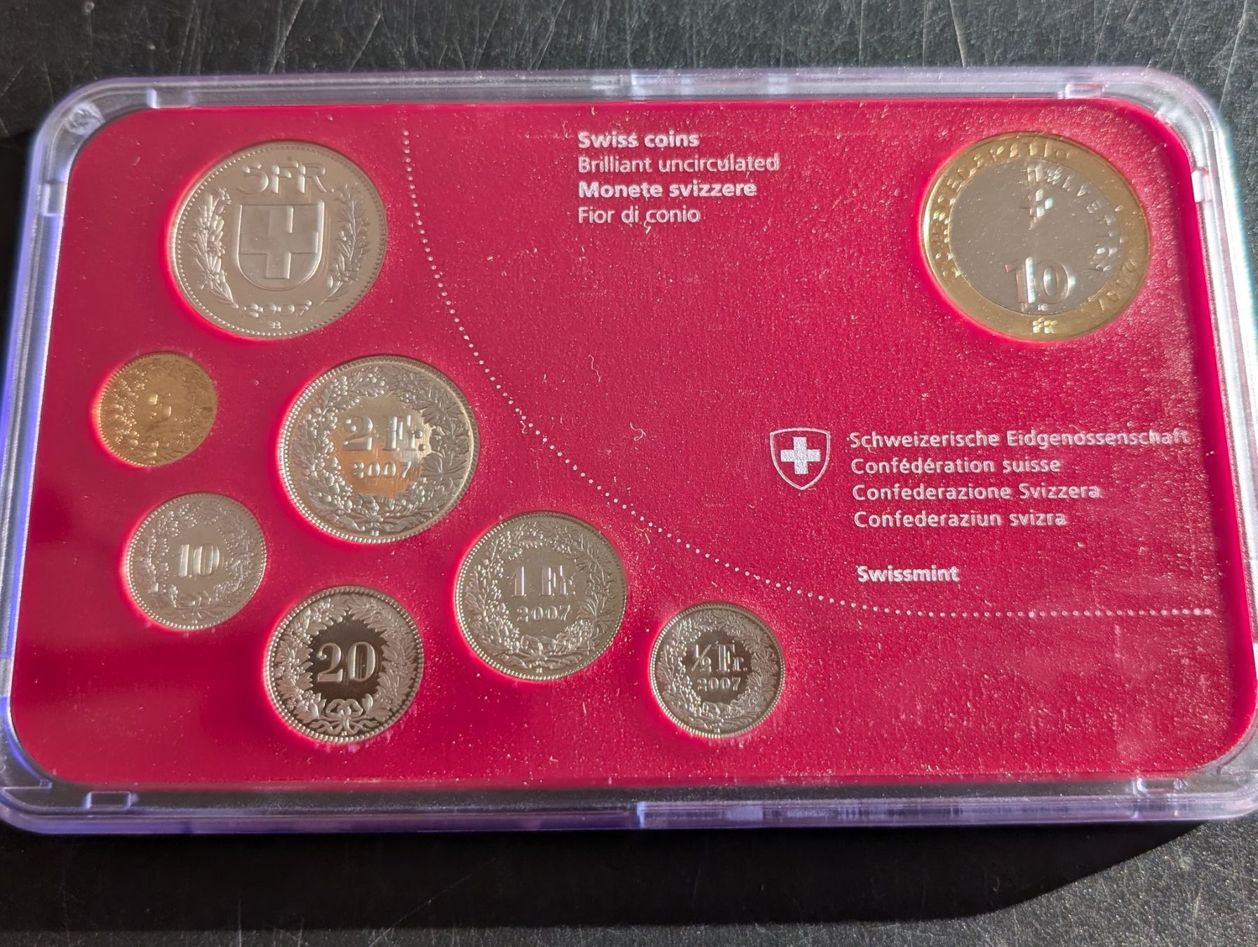 Tutti le monete: Münzsatz - Steinbock 2007 (Stempelglanz) – Usato da Härkingen venduto da Laaleeluu15 3