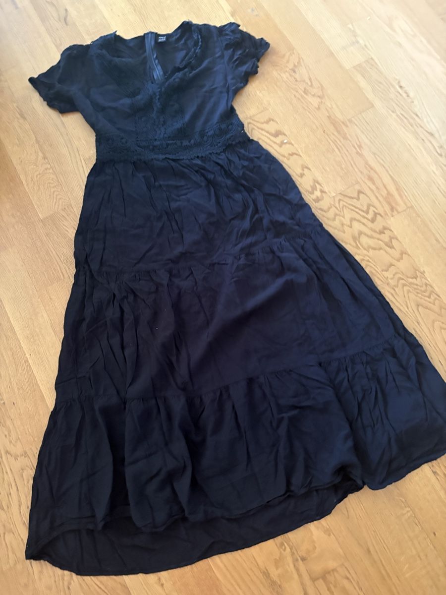Shein Vestiti: Schwarzes Kleid Grösse S – Usato da Beromünster venduto da msklef 6