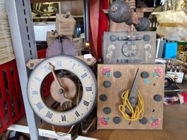 Appenzeller Uhr Holz zum reparieren  20 X 35