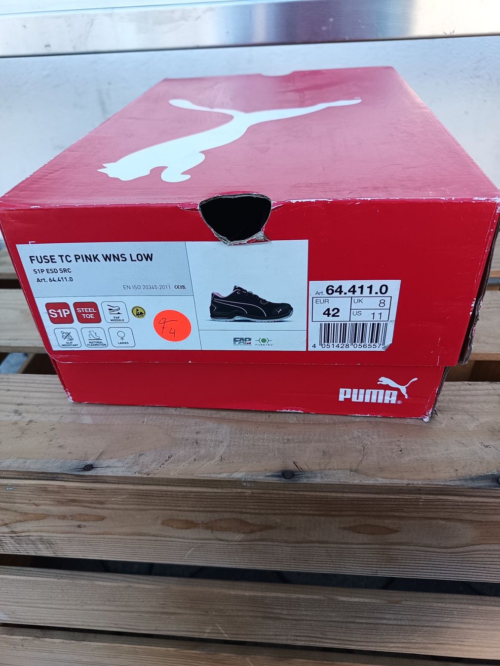 Puma Damenschuhe: Puma Sicherheitsschuhe S1P ESD SRC 42 – Neu und originalverpackt aus Oberegg von 19franzi94 7