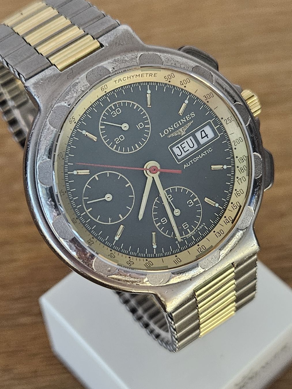 Longines Orologi: Longines Conquest Automatic Herrenuhr Chronograph 40mm – Usato da Flamatt venduto da pie_f9zm 1