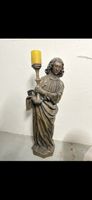 Figur, Engel mit Kerzenhalter, ca. 80cm gross!