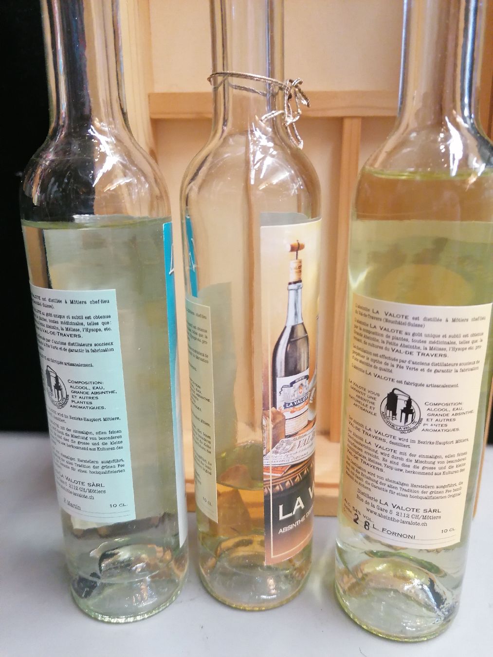 Spirituosen: 3 BOUTEILLES Valoté – Gebraucht aus Genève von Leboucheoreilles 5