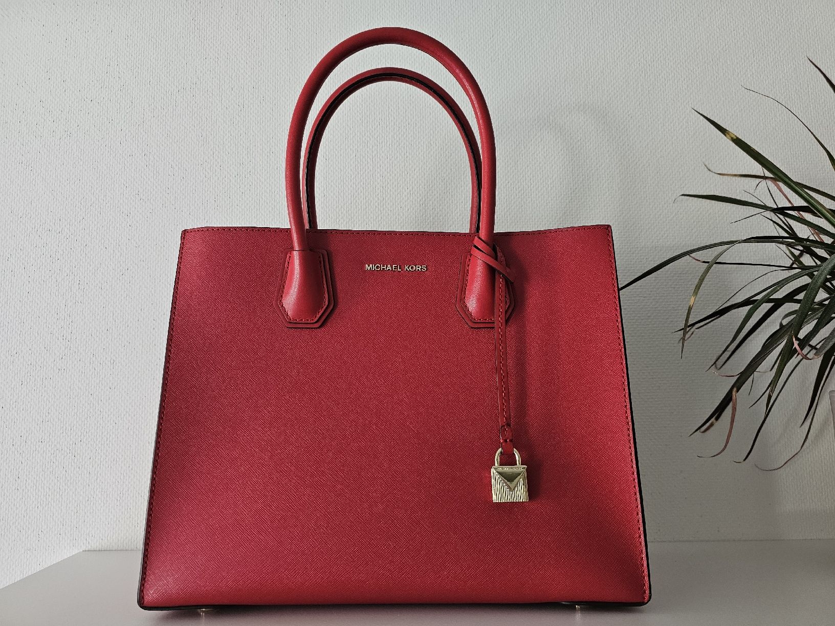 Michael Kors Borse da donna: Michael Kors Leder Mercer Tote Bag – Nuovo (secondo la descrizione) da Gockhausen venduto da mar_s6wn