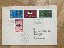 1954, Werbe- und Gedenkmarken.316-319 ET
